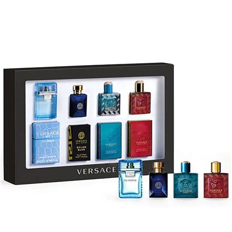 versace miniaturen set heren|men's aftershave mini gift sets.